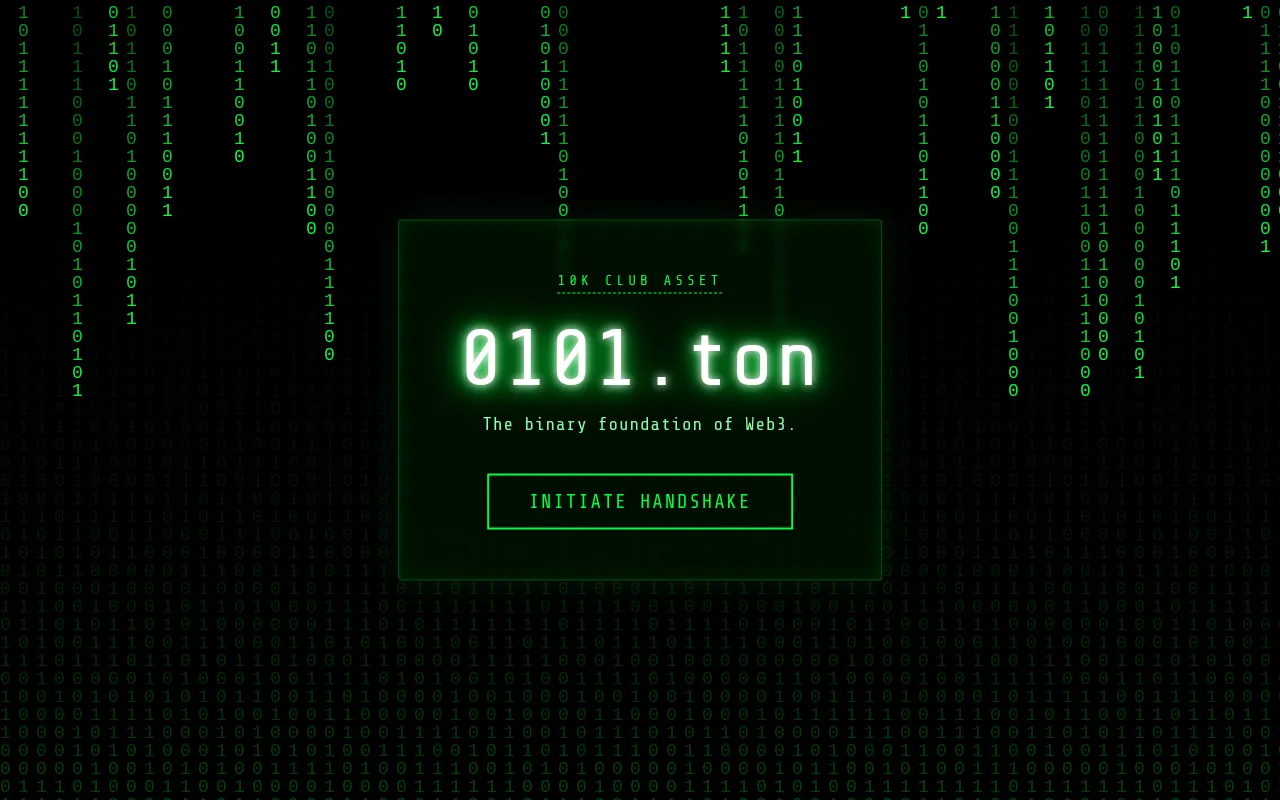 Screenshot of 0101.ton