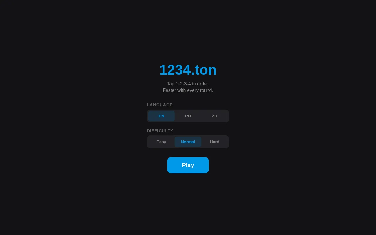 Screenshot of 1234.ton