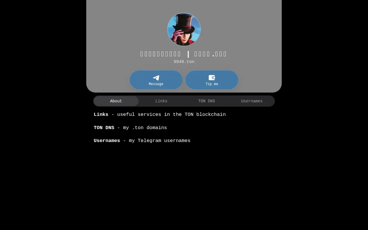 Screenshot of 9940.ton
