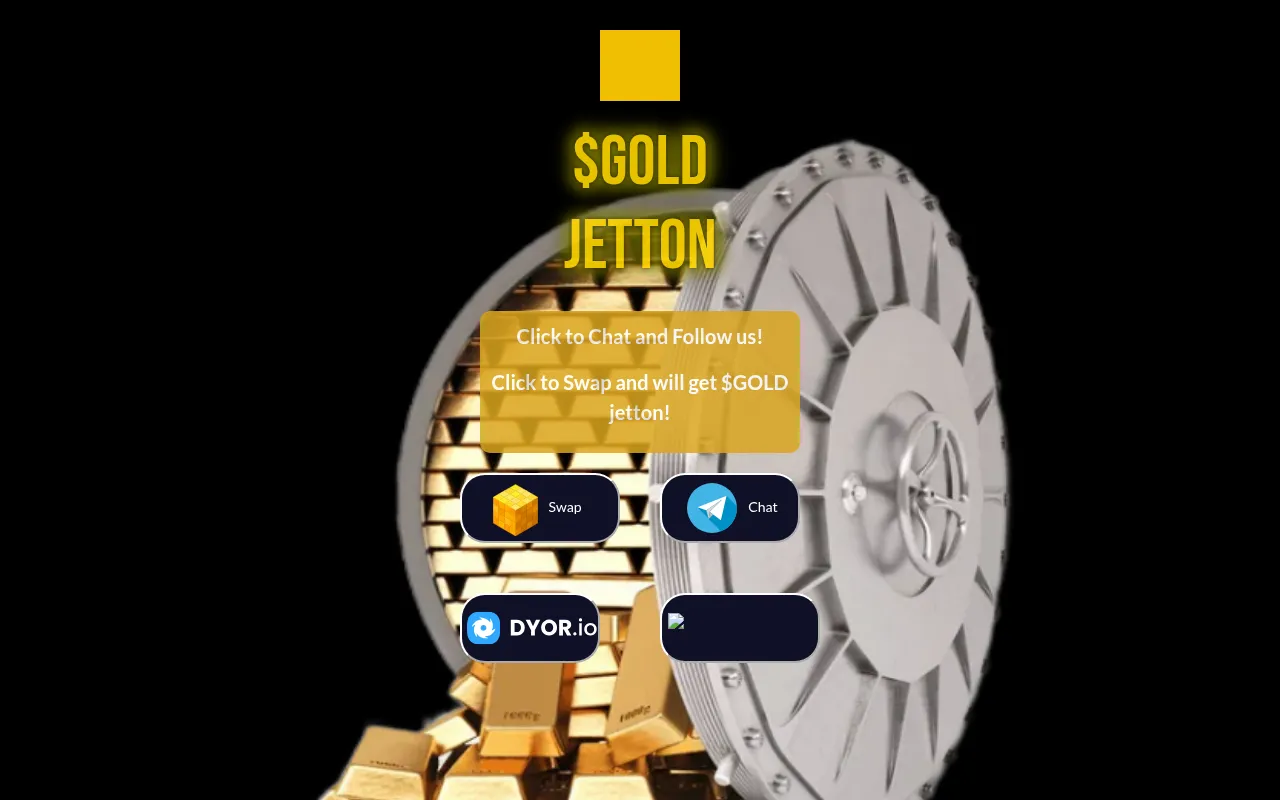 Screenshot of goldjetton.ton