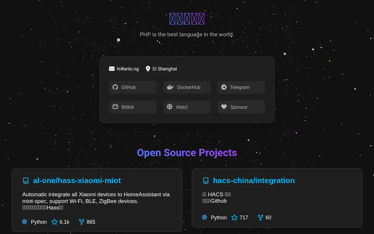 Screenshot of hello-alone.ton