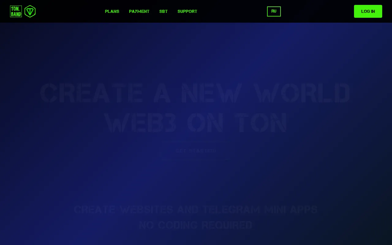 Screenshot of make.ton-site.ton